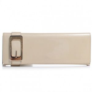 100% Authentic Gucci Patent Glitter Buckle Clutch